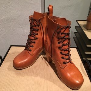 Swedish Hasbeens lace up boot